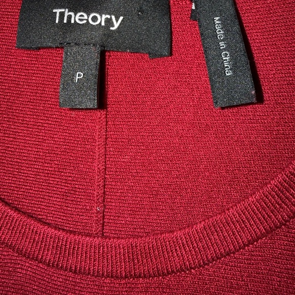 Theory Sleeveless Peplum Knit Top – Size XS (P) – Excellent Condition - Picture 6 of 6